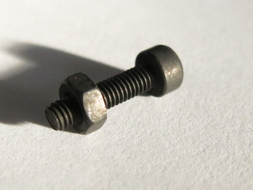 Stainless Black Screw and Nut (M3*12mm) ONE